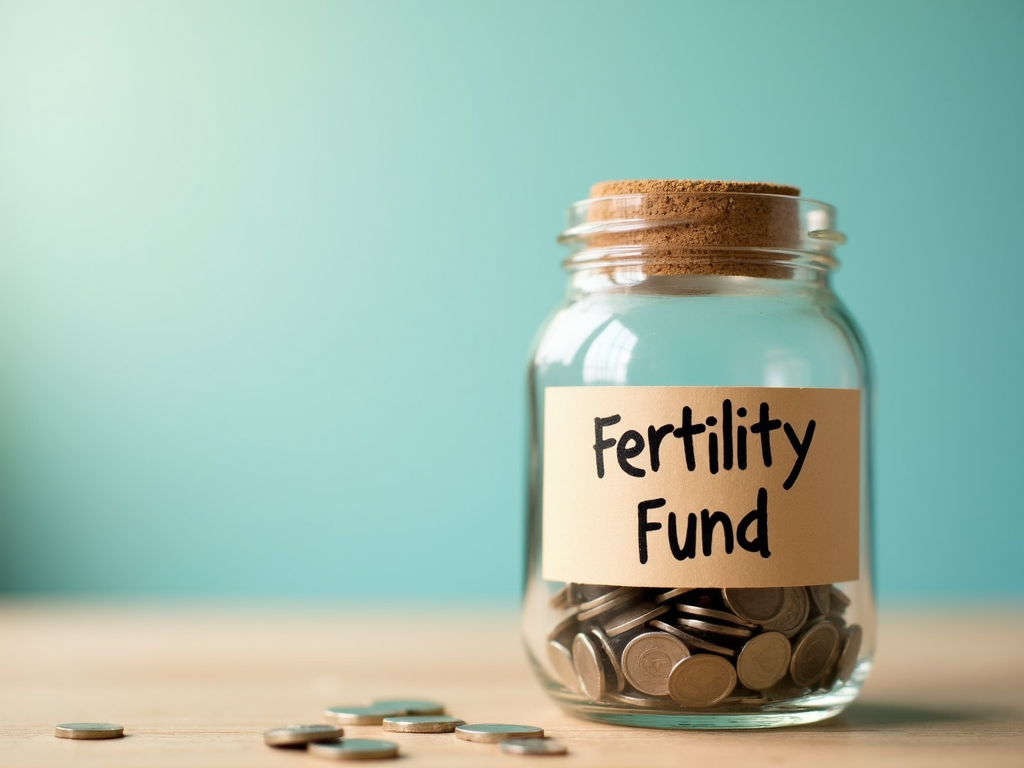 Savings jar for fertility treatments