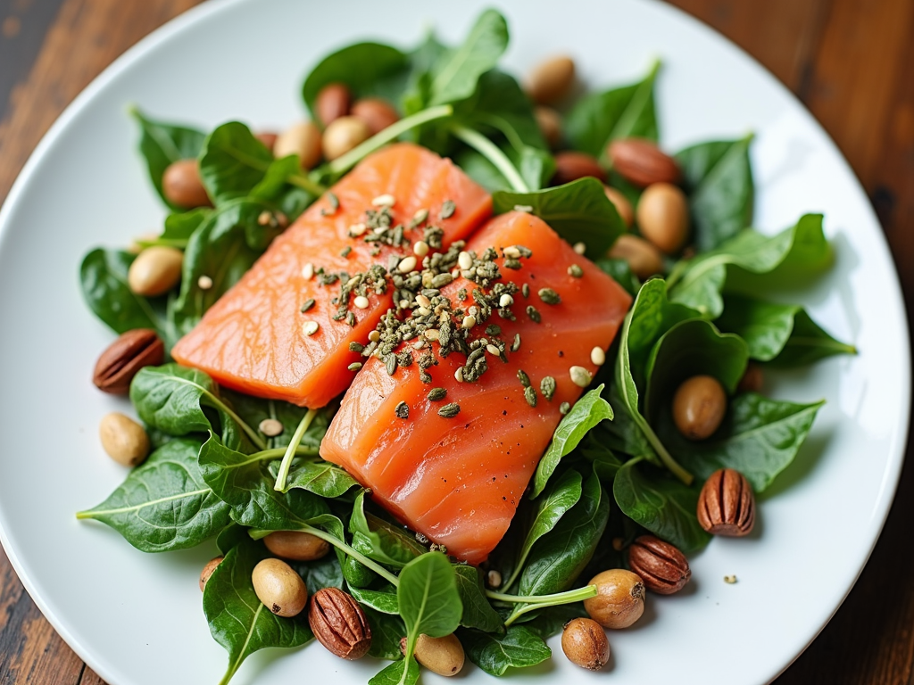 A plate of fertility-boosting foods
