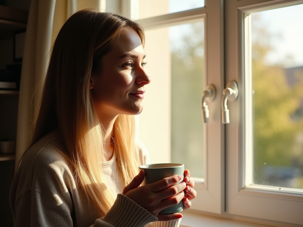 Embracing peace with a moment of self-care amid infertility.