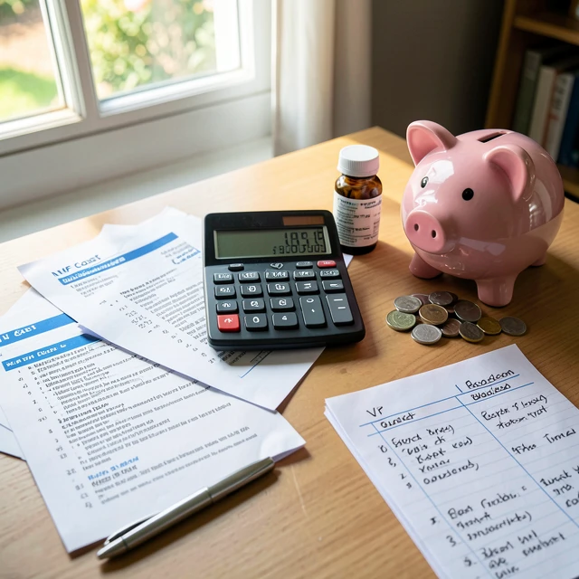 Financial planning tools for calculating IVF costs