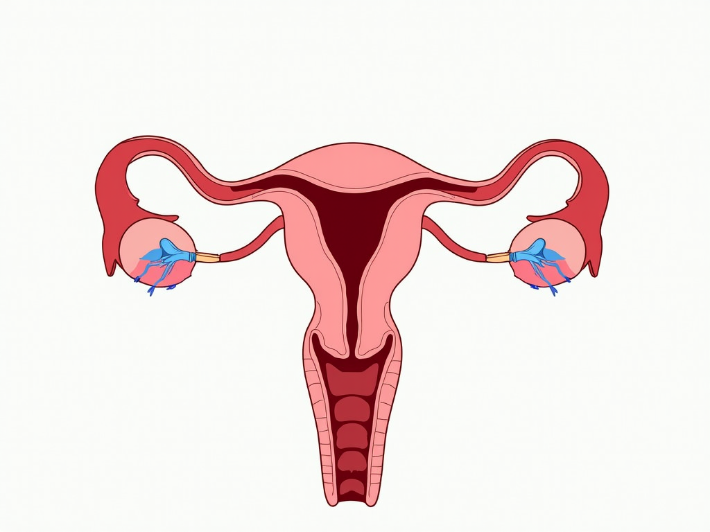 Diagram of male reproductive system