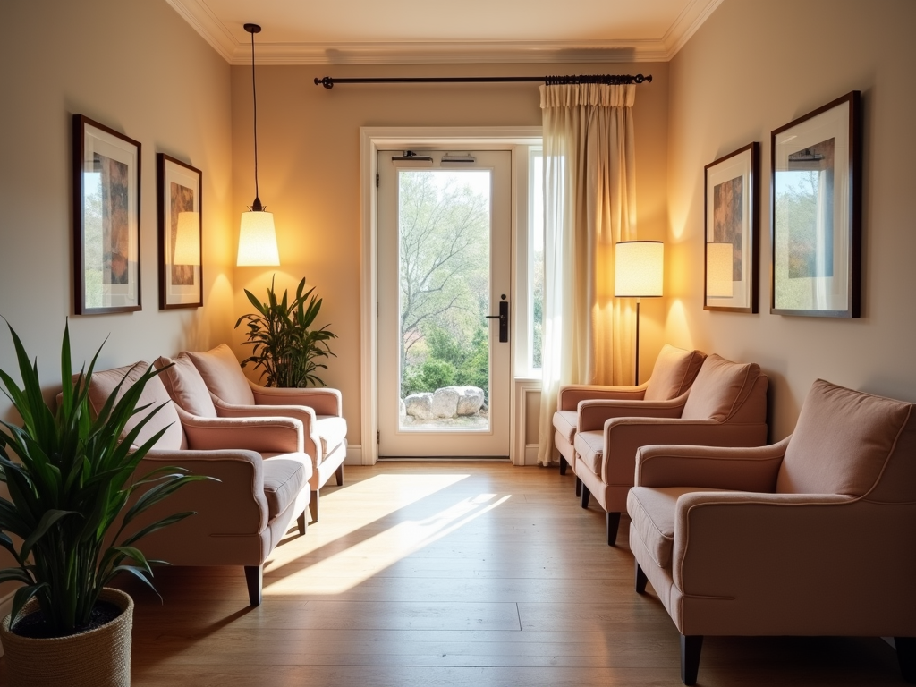 Fertility clinic waiting room