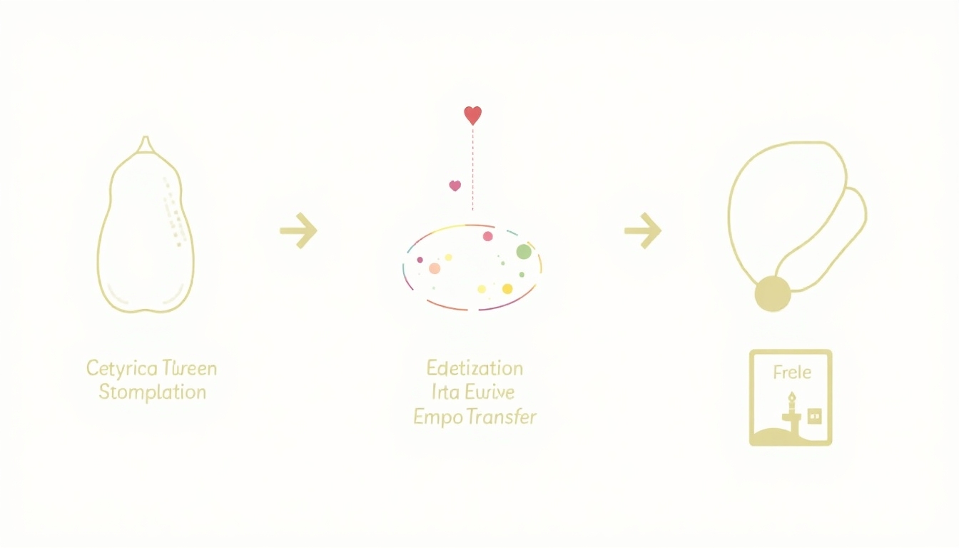 IVF process diagram
