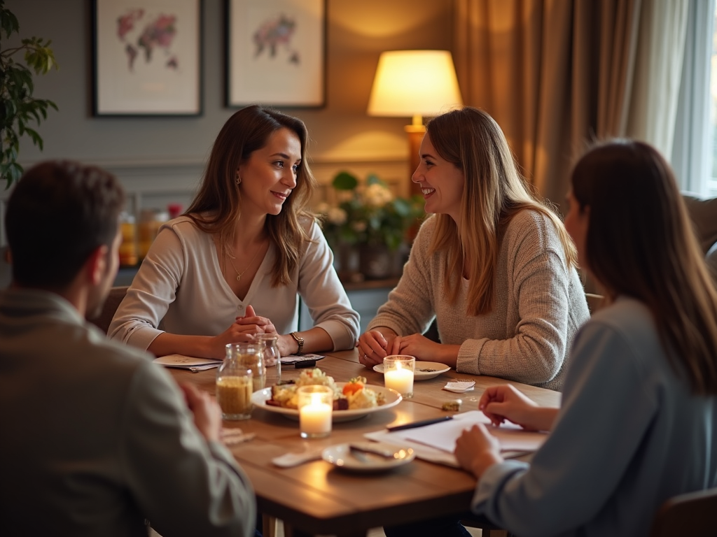 Support group session for intended parents and surrogates
