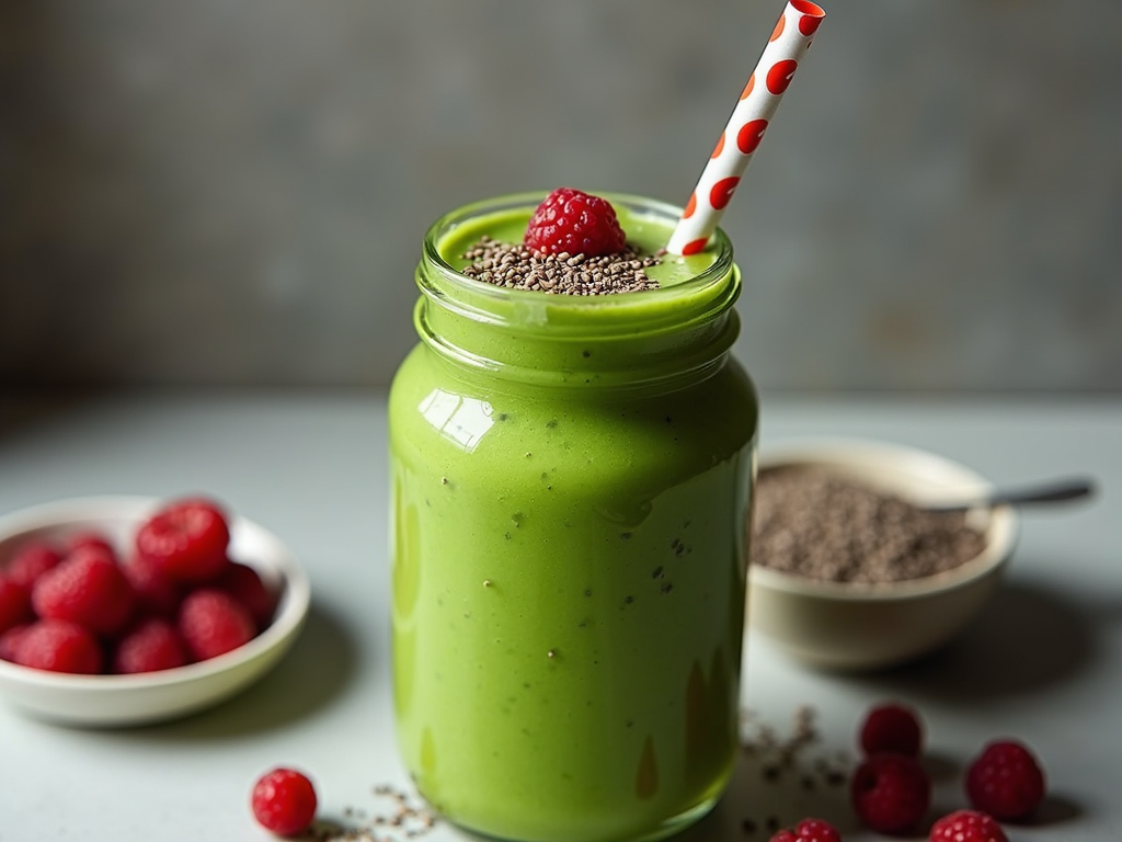 Green fertility-boosting smoothie