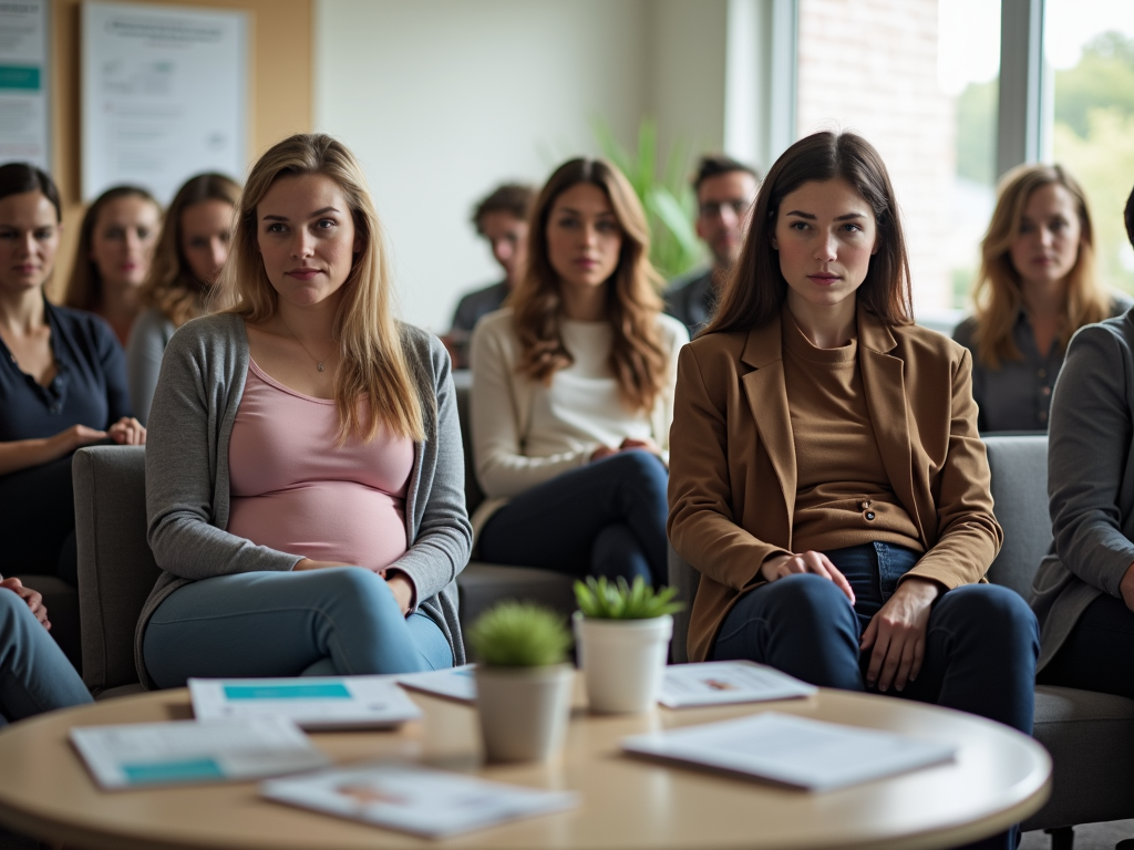 Fertility clinic waiting room