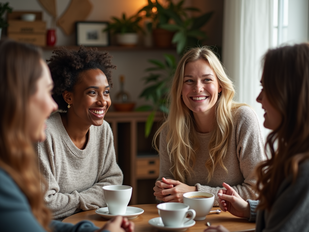 Women in fertility support group