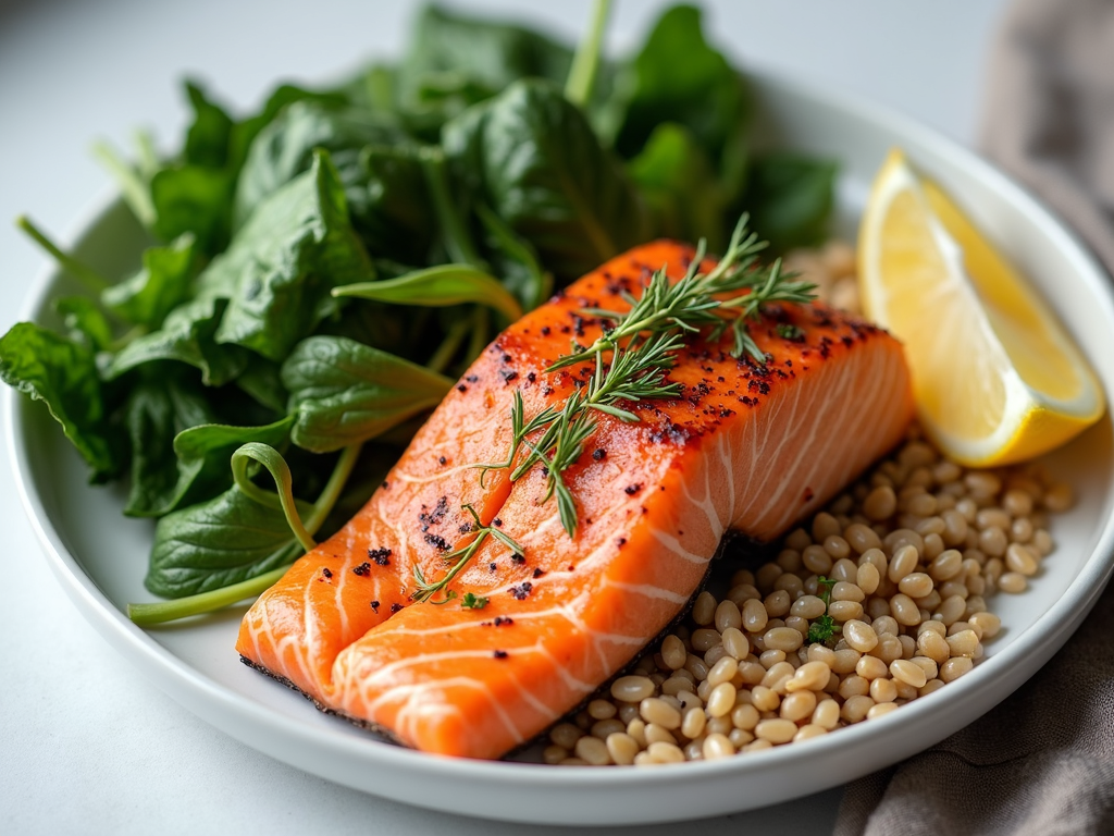 Healthy meal for fertility