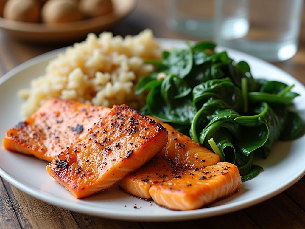 Healthy meal for male fertility