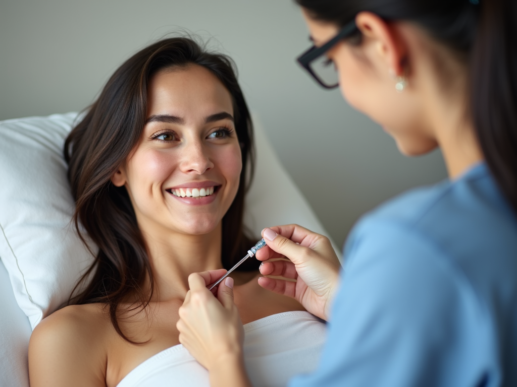 Embryo transfer procedure.