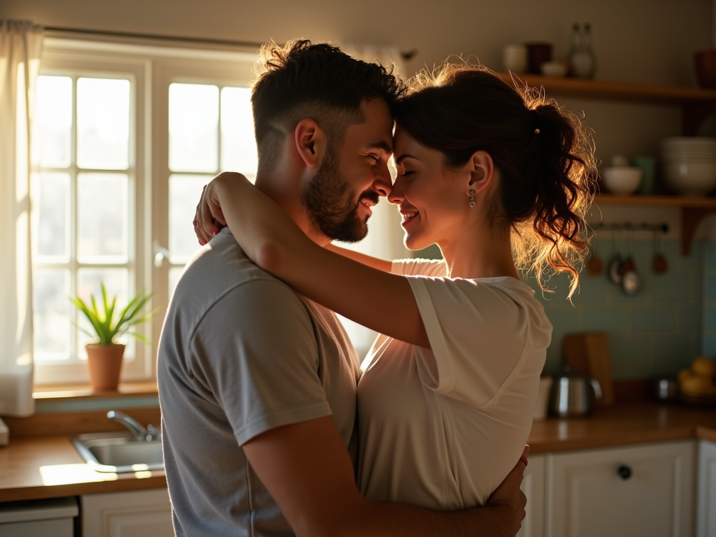 A couple finding strength together through infertility.
