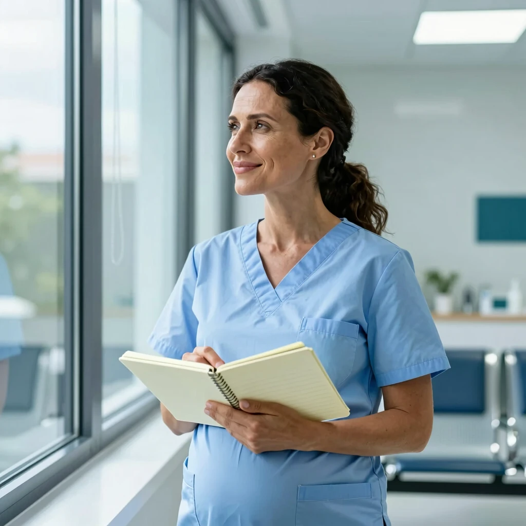 Woman preparing for her first fertility consultation with hope