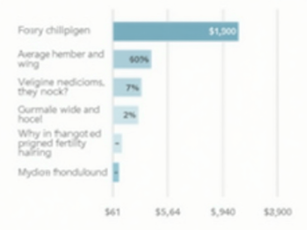Graph of fertility treatment costs