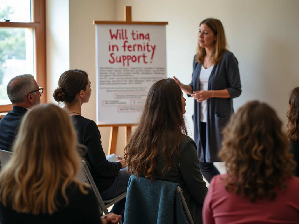 Workshop on infertility support