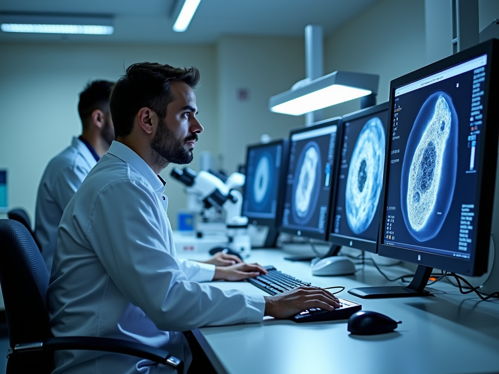 Embryologists monitoring embryos with time-lapse imaging