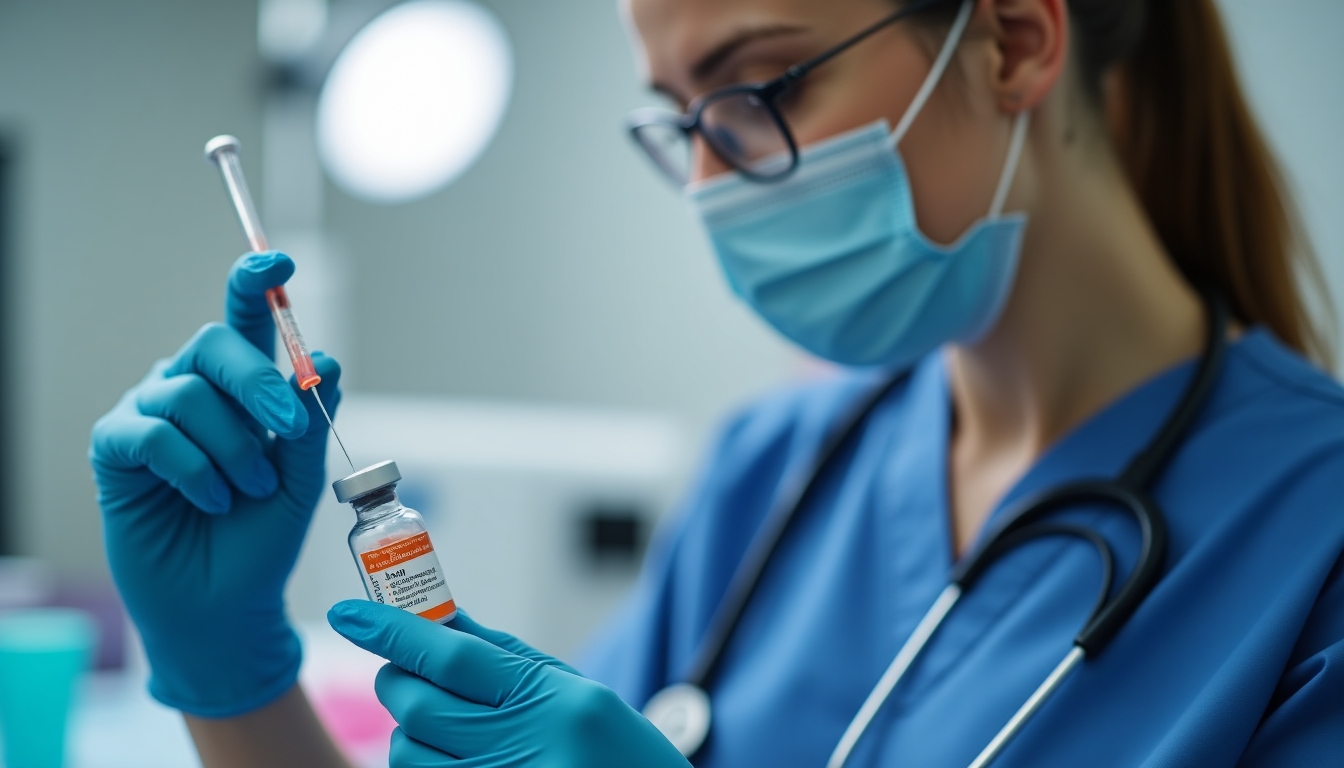 FSH injection preparation