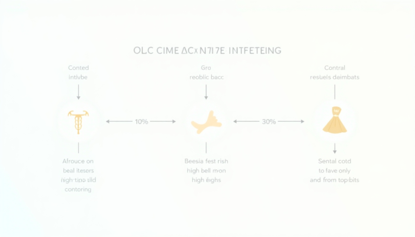 An infographic displaying the steps in the genetic testing process.