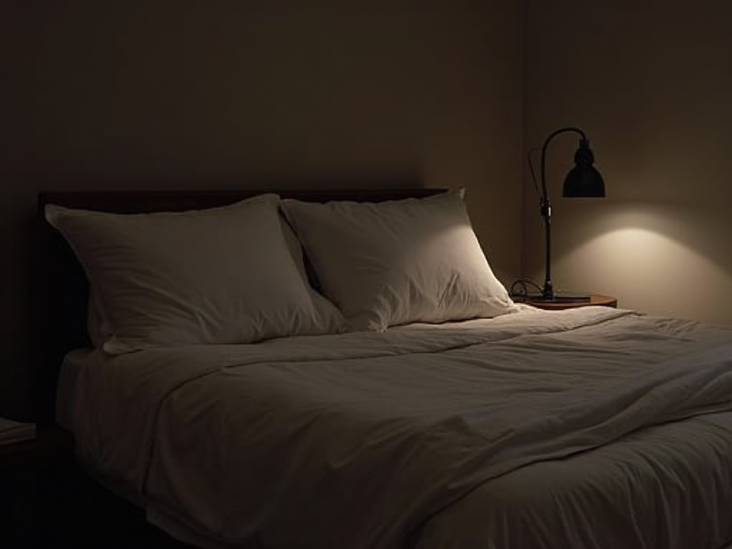 A serene bedroom for better sleep