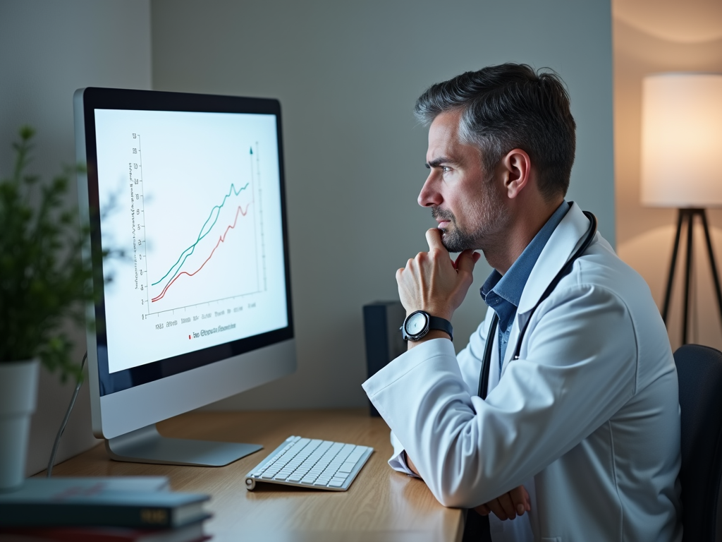 Doctor reflecting on fertility preservation ethics
