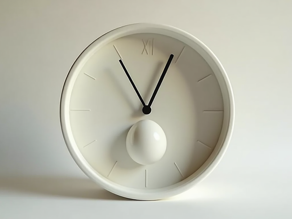 A clock representing the biological clock