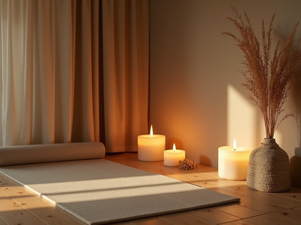 A serene environment for self-care practices