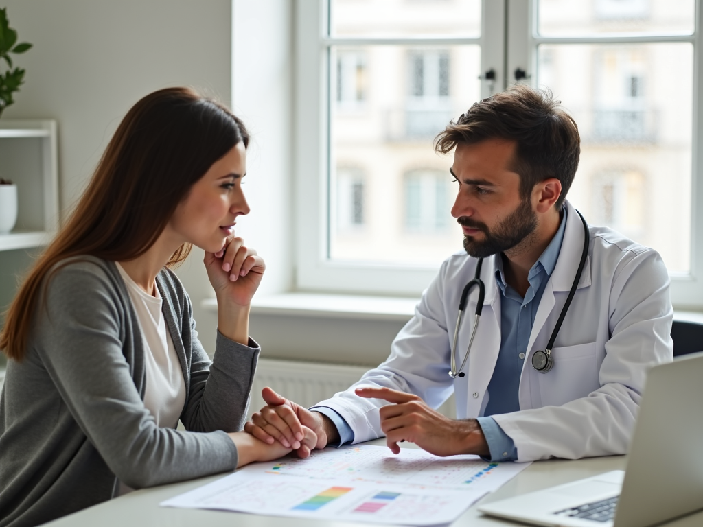 Genetic counseling session
