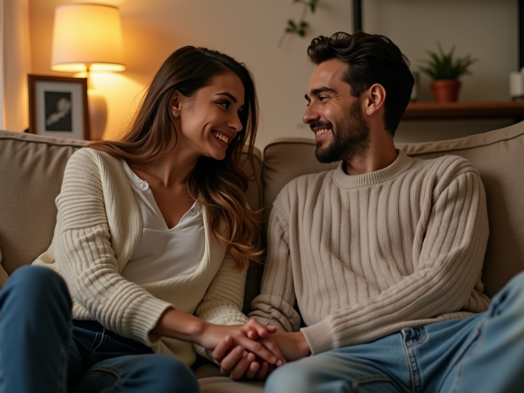 A couple navigating cancer together.