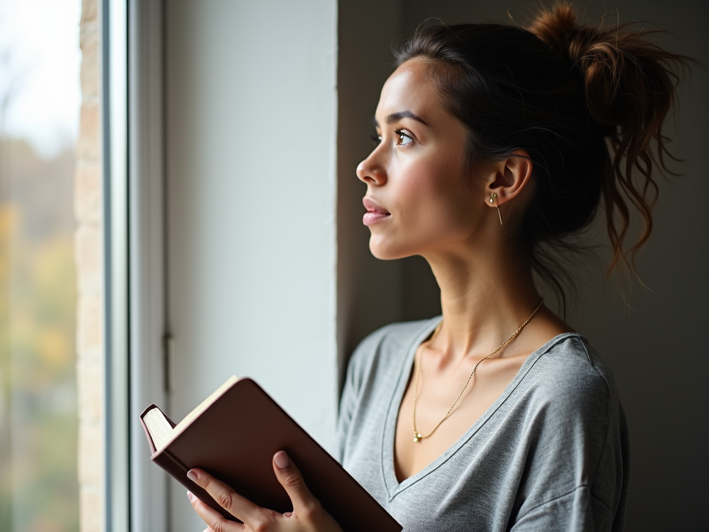 Woman reflecting on fertility preservation choices