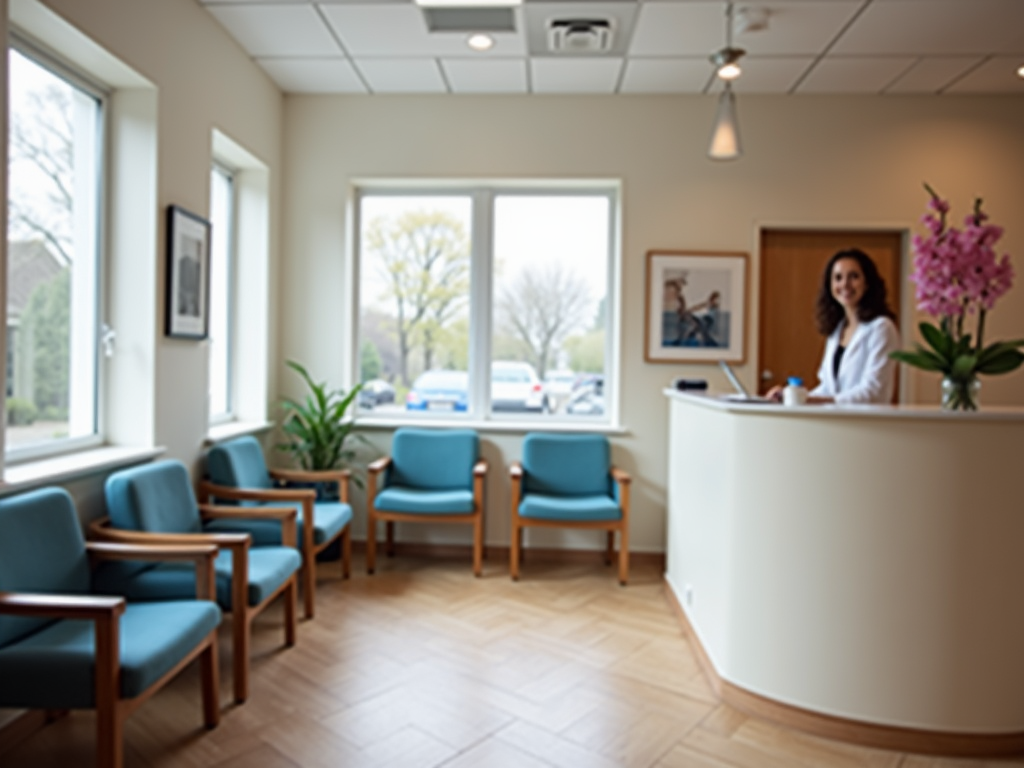 Welcoming fertility clinic environment