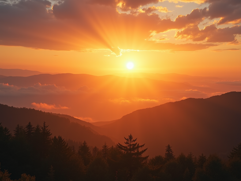Sunrise symbolizing hope in fertility journey