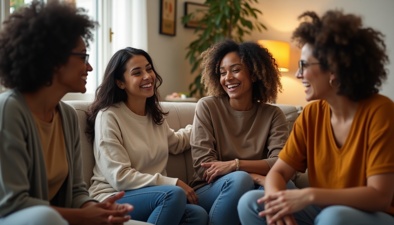 PCOS support group meeting