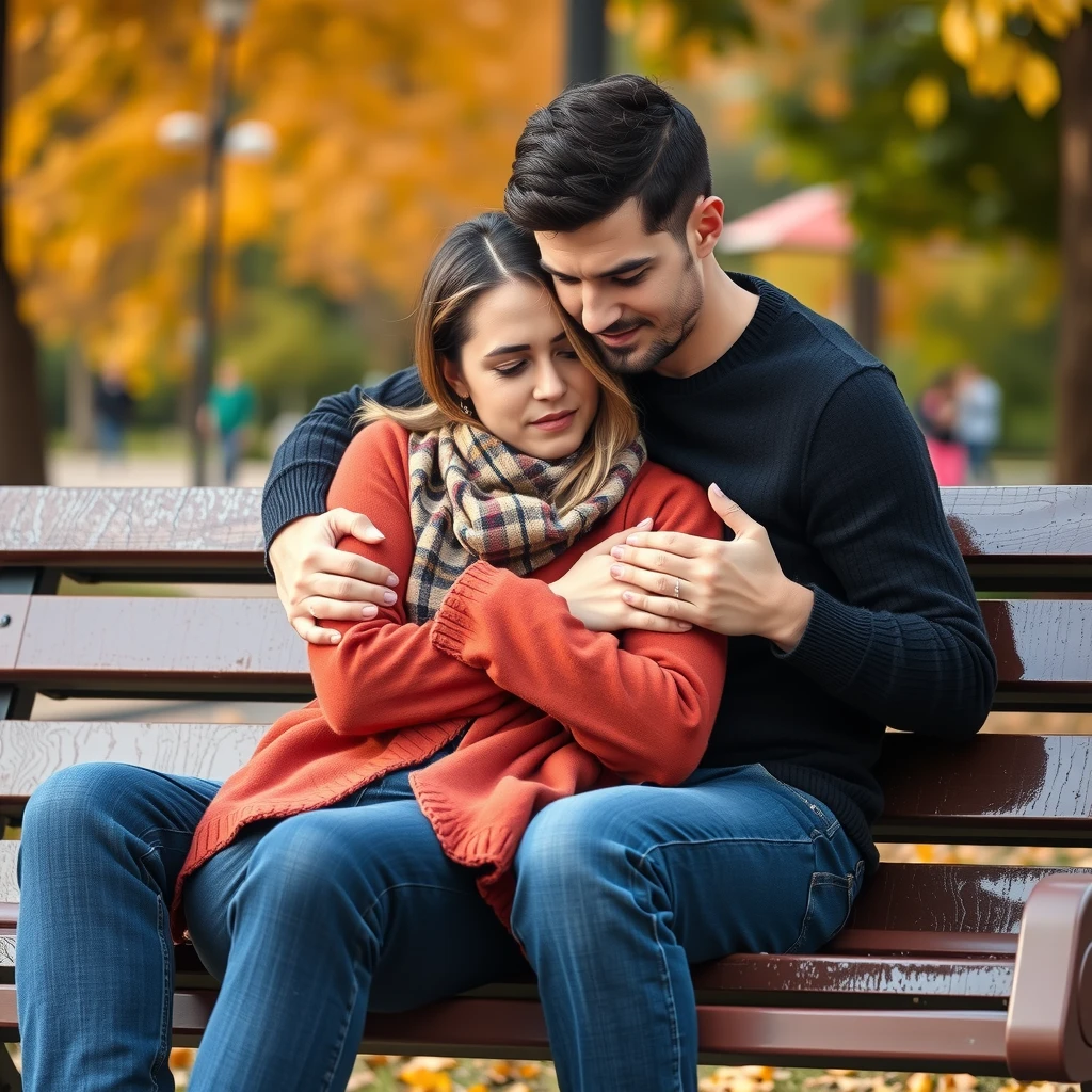 Couple providing emotional support during fertility treatment