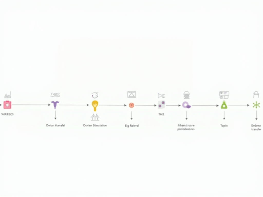 Fertility hormone therapy cycle timeline