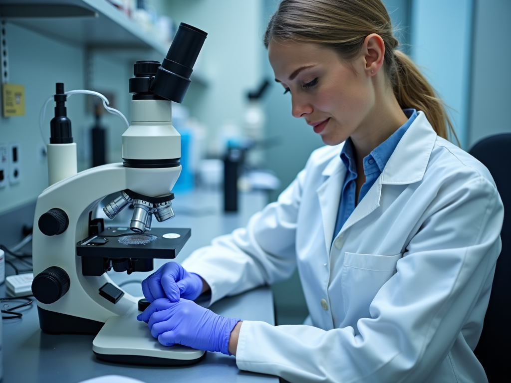 Fertility clinic laboratory technician