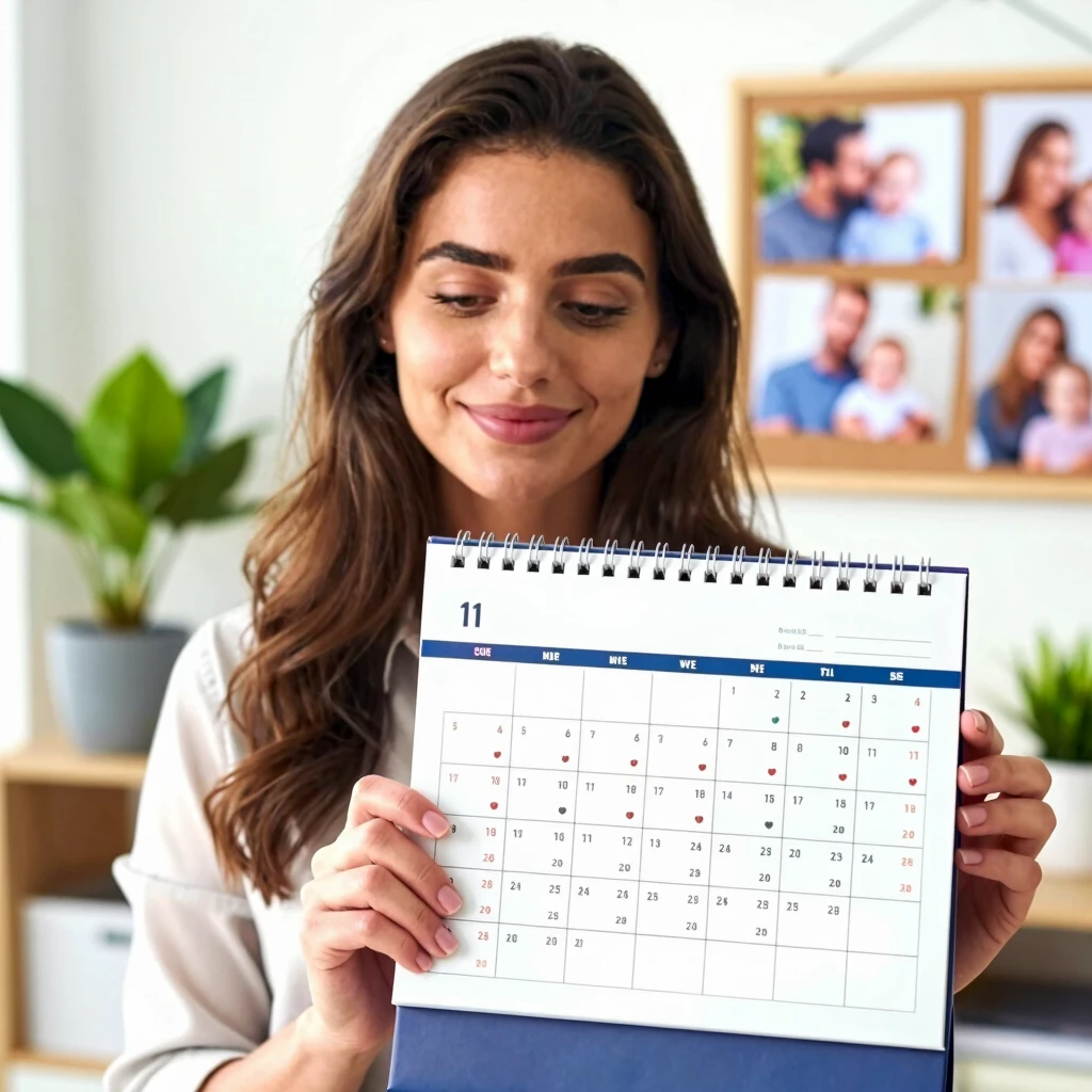 Woman organizing her fertility treatment budget