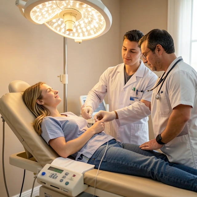 Embryo transfer during the IVF journey