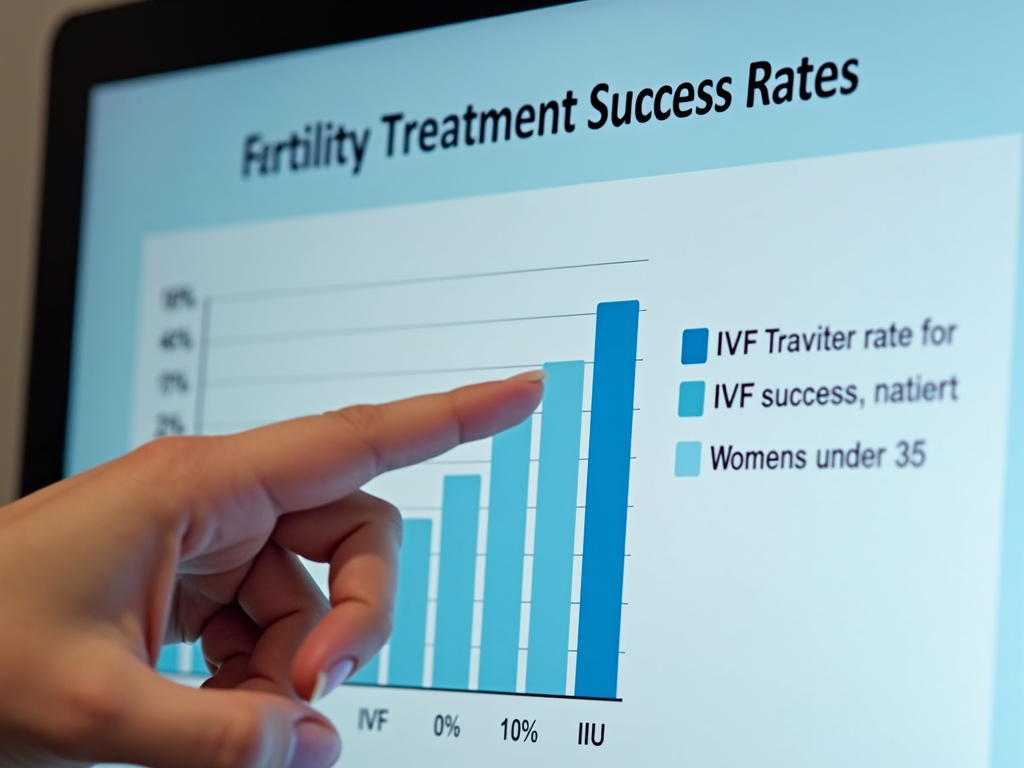 Fertility treatment success rates graph