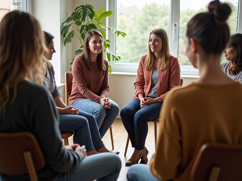Support group for women with infertility