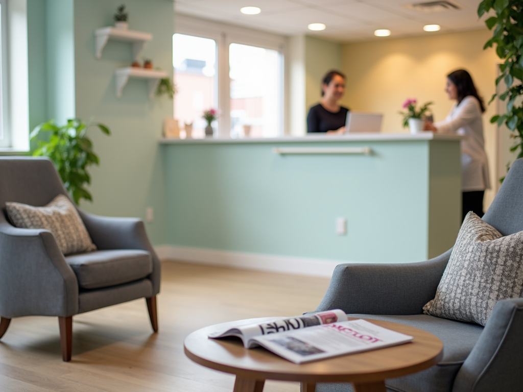 Fertility clinic waiting room