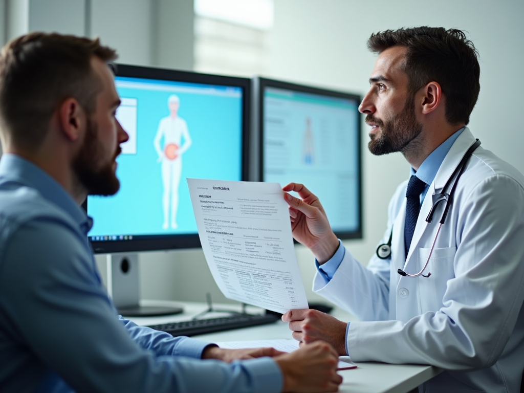 Consultation on semen analysis results