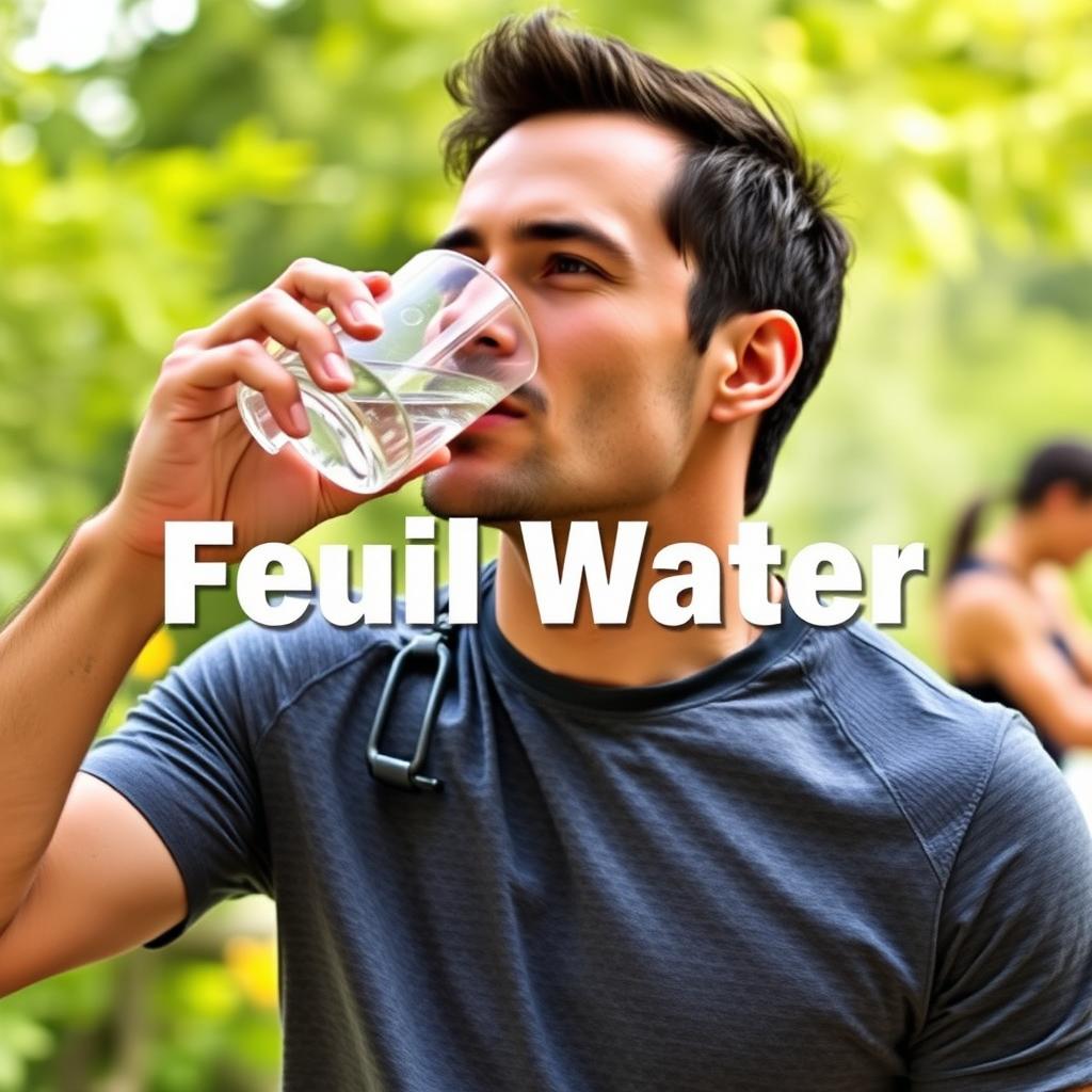 Hydration and healthy lifestyle for sperm quality