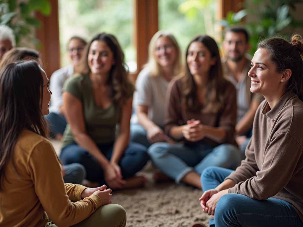 Support group offering strength to those facing infertility.
