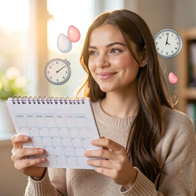 Young woman planning her fertility future with egg freezing in mind