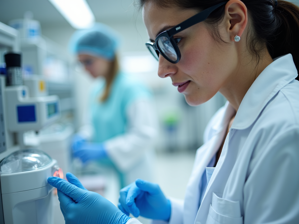Laboratory setting for fertility preservation techniques