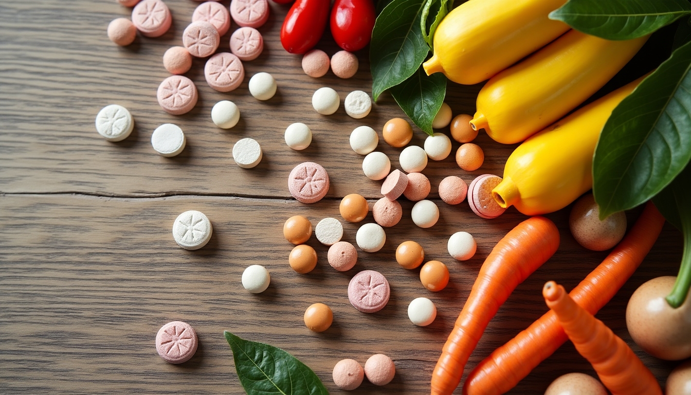 Vitamins and supplements for health