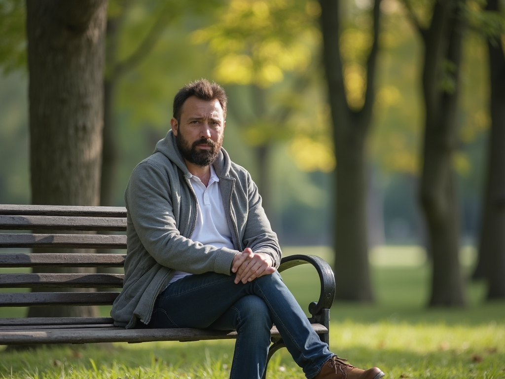 Man reflecting on infertility diagnosis