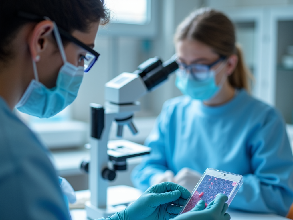 Sperm preparation for ICSI.
