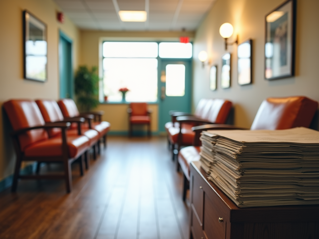 Fertility clinic waiting room