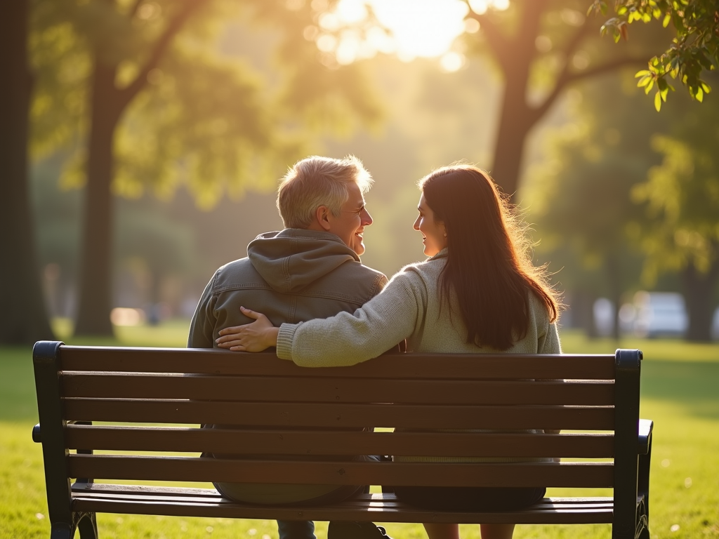 Couple finding hope and support in their fertility journey.