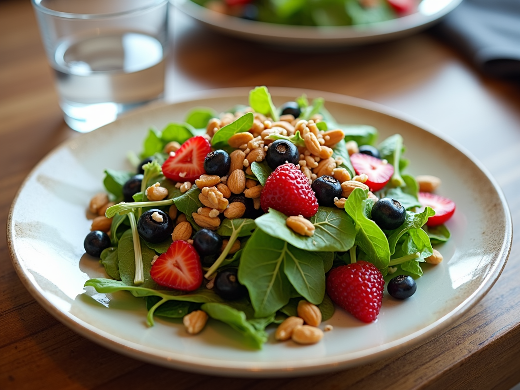 A healthy meal for fertility